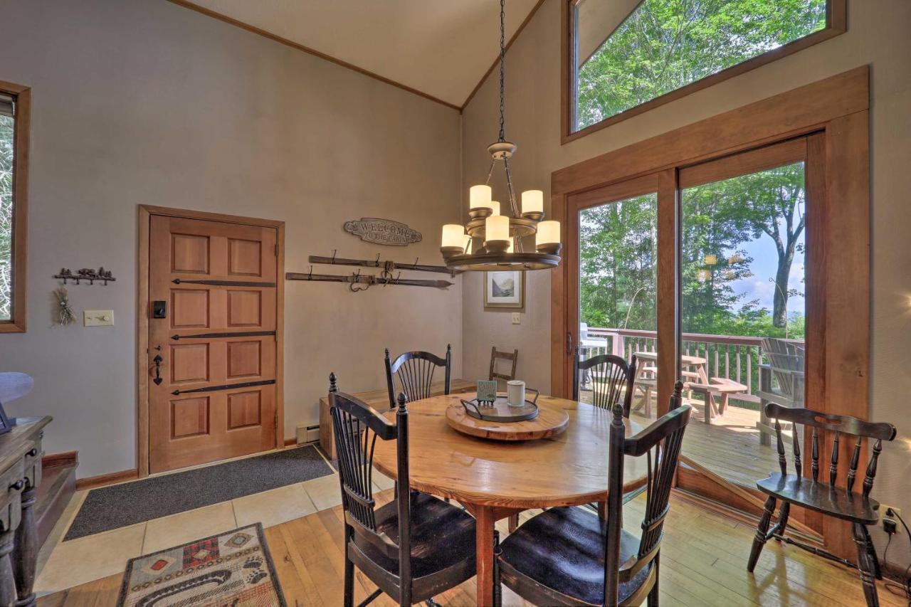 Beech Mountain Cabin Retreat With Hot Tub And Views! Екстер'єр фото