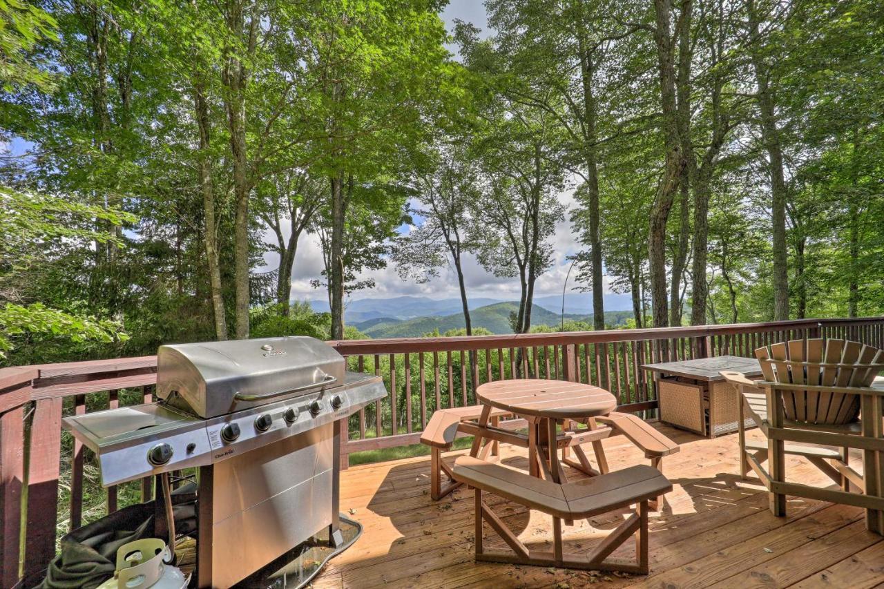 Beech Mountain Cabin Retreat With Hot Tub And Views! Екстер'єр фото