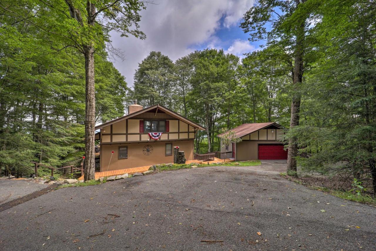 Beech Mountain Cabin Retreat With Hot Tub And Views! Екстер'єр фото